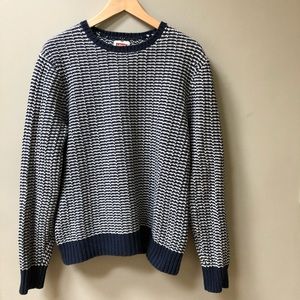levis wool blend fishermans sweater